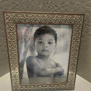 8" X 10" Brass Picture Frame